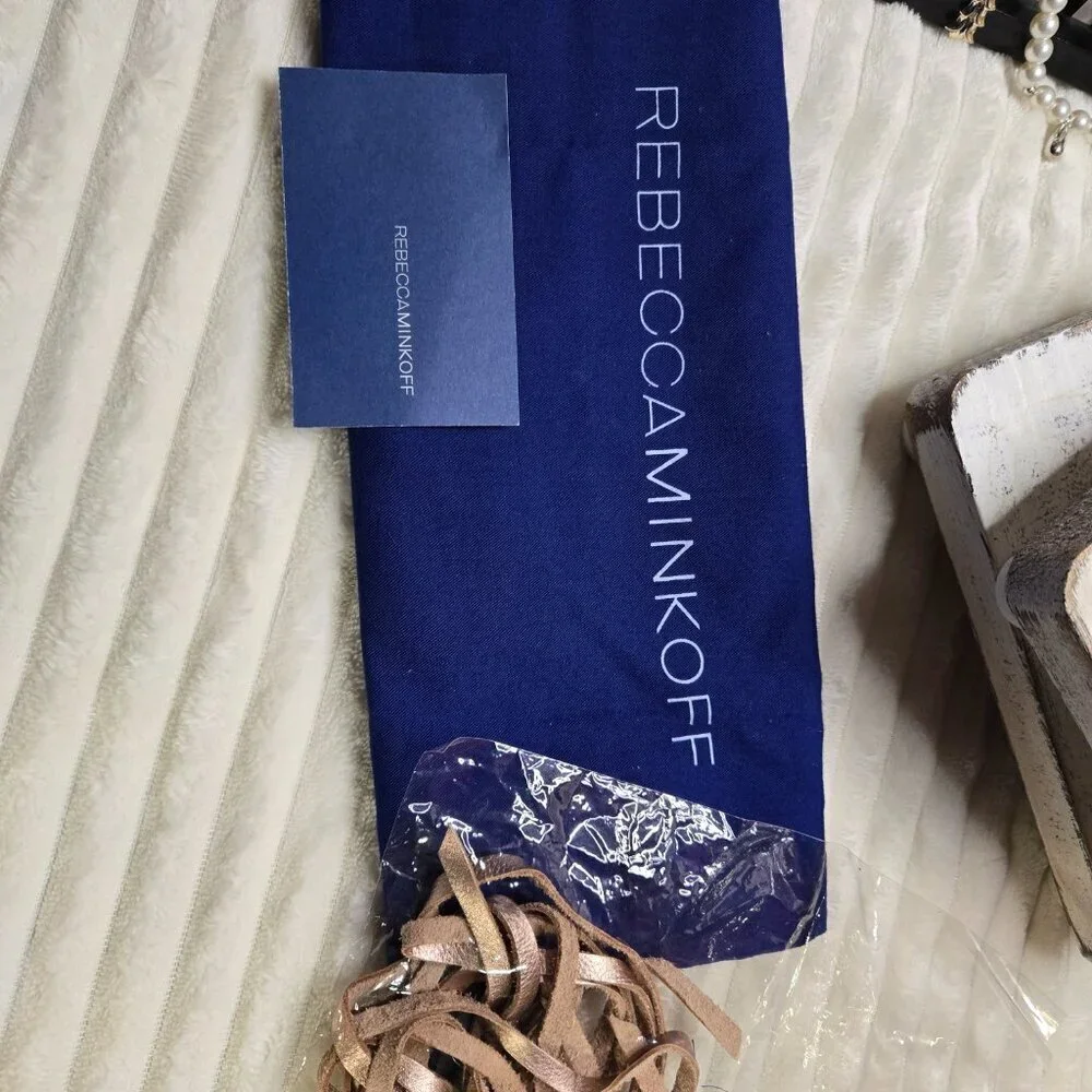 Rose Gold Rebecca Minkoff Crossbody - Picture 7 of 7